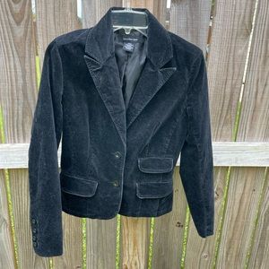 Black Velvet Blazer